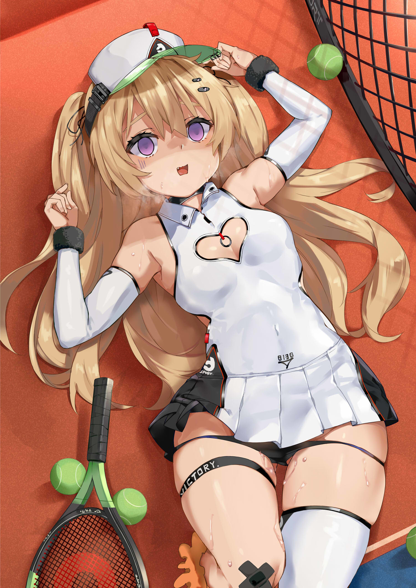 This is a pixiv picture whose title is バッチ（テニスウェア）.