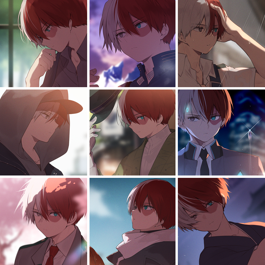 This is a pixiv picture whose title is 轟焦凍LOG2.