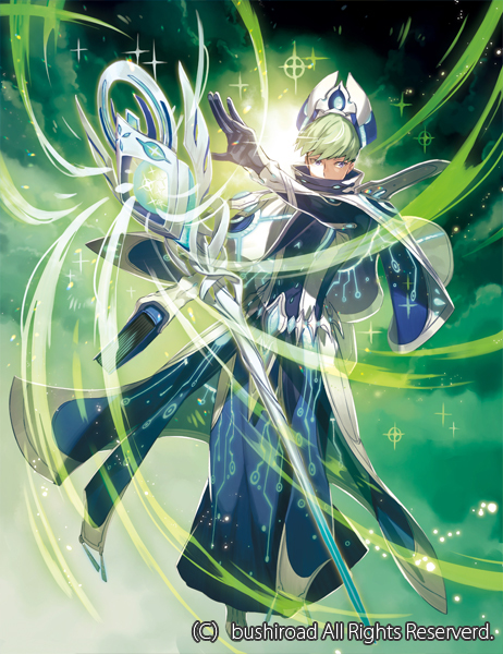 This is a pixiv picture whose title is 【ヴァンガード】観照の賢者 テダン.