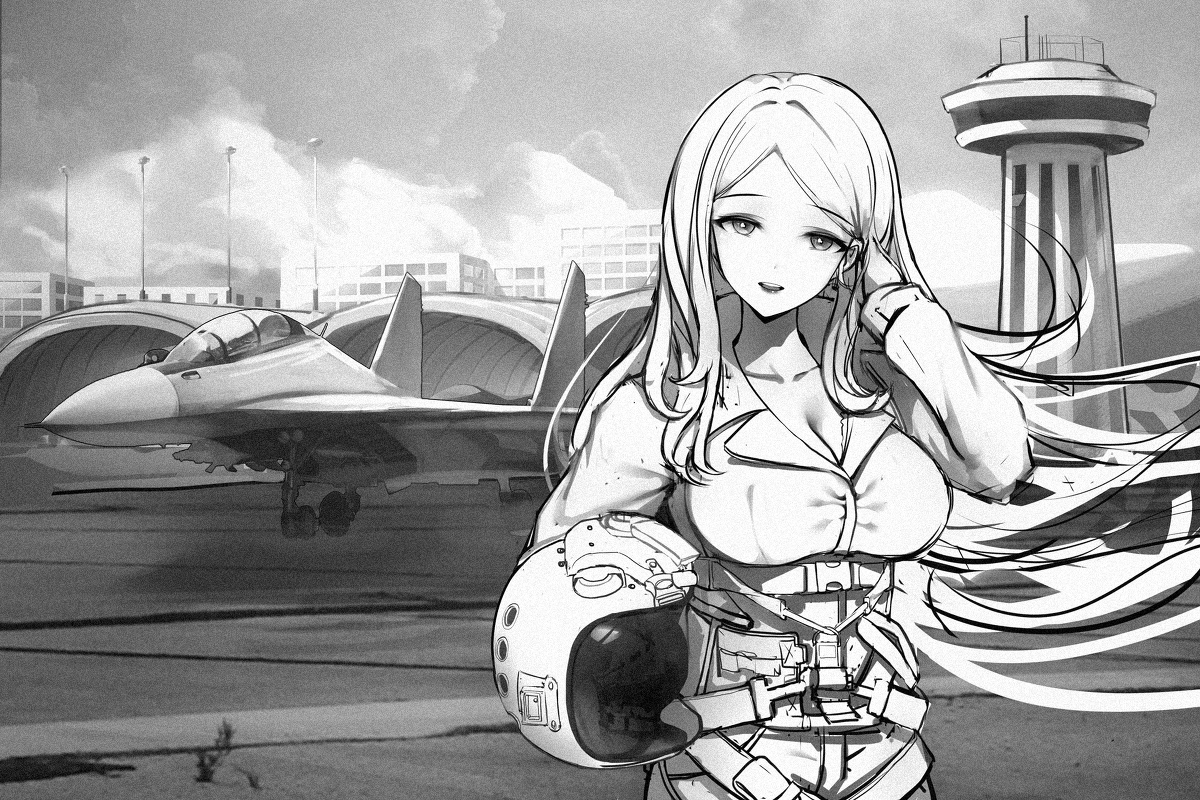 This is a pixiv picture whose title is Su-30.