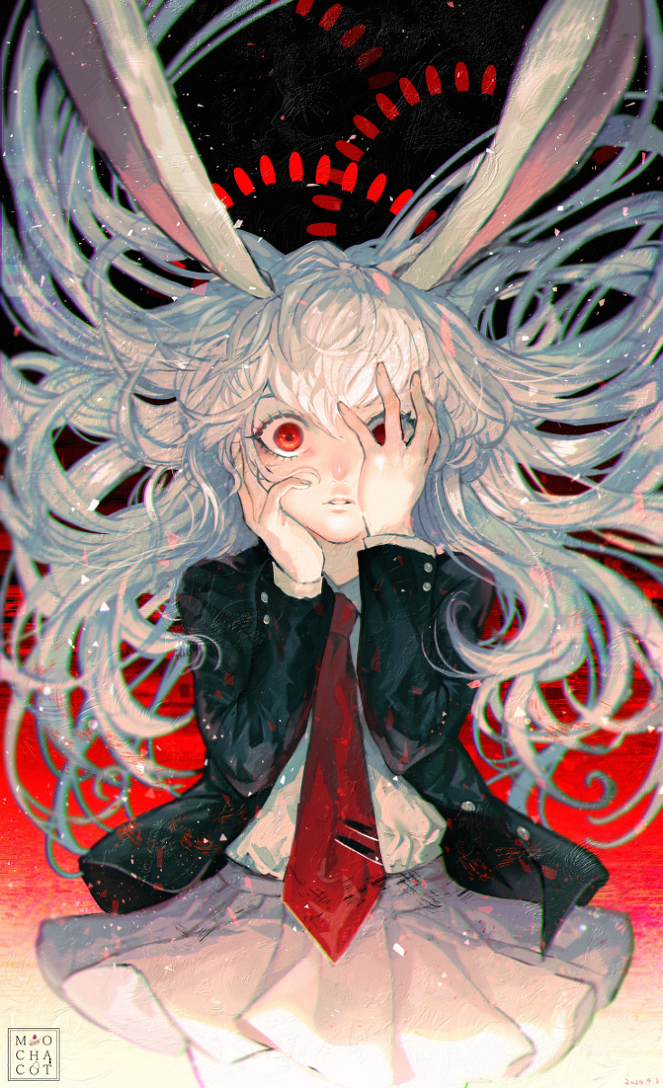 This is a pixiv picture whose title is 狂気の瞳.