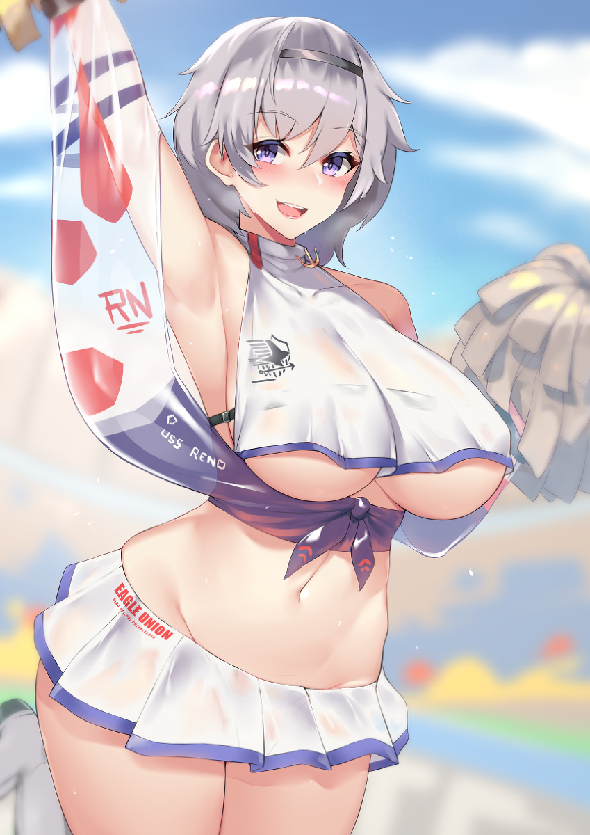 This is a pixiv picture whose title is リノ　チアリーダー.