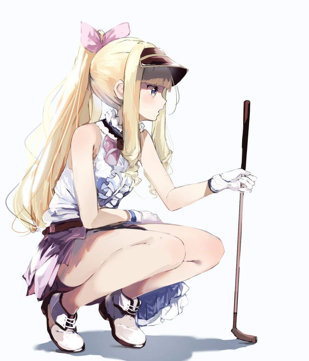 This is a pixiv picture whose title is ごるふじょおう.