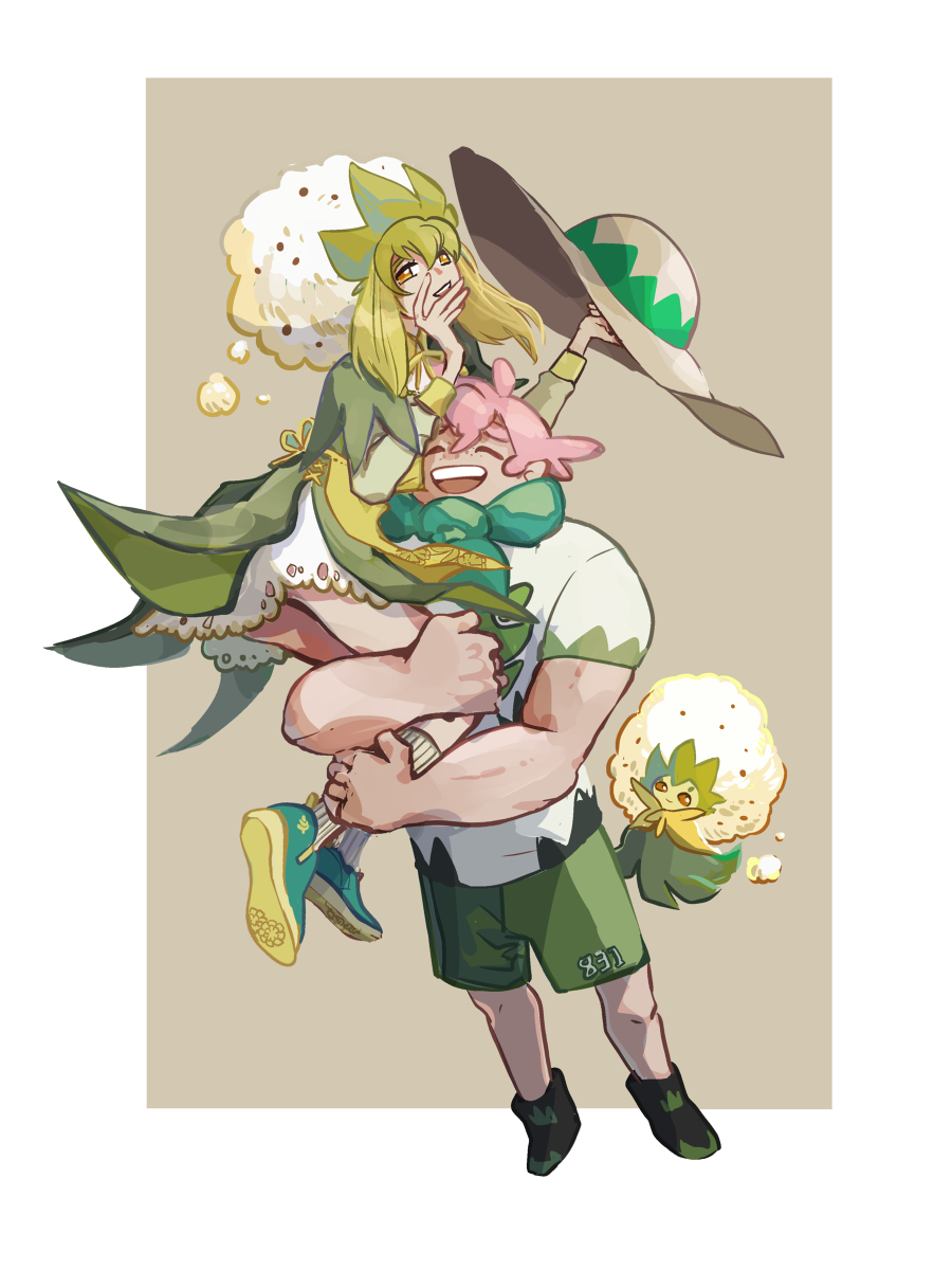 This is a pixiv picture whose title is ポケ擬〜.