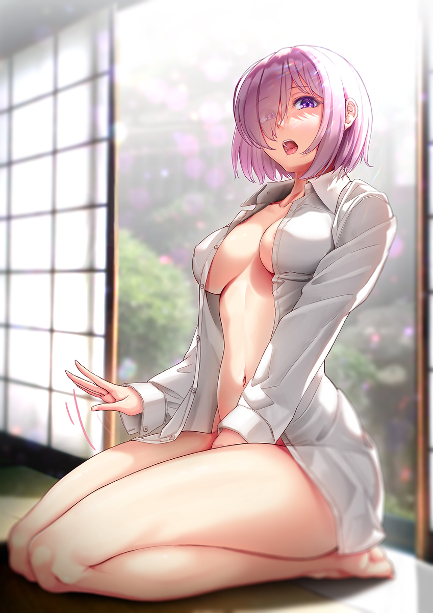 This is a pixiv picture whose title is 膝枕.