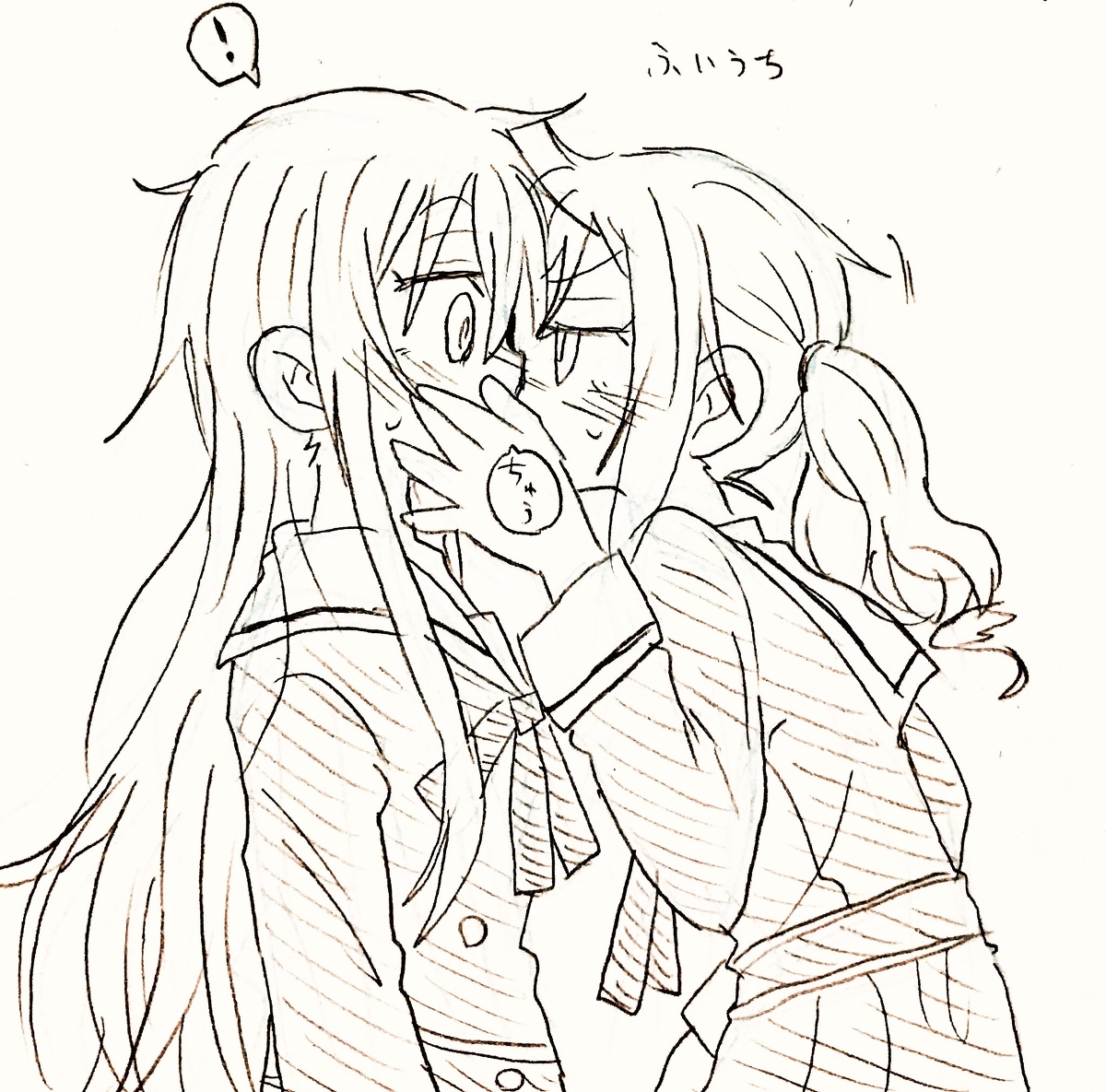 This is a pixiv picture whose title is バンドリラクガキ27.