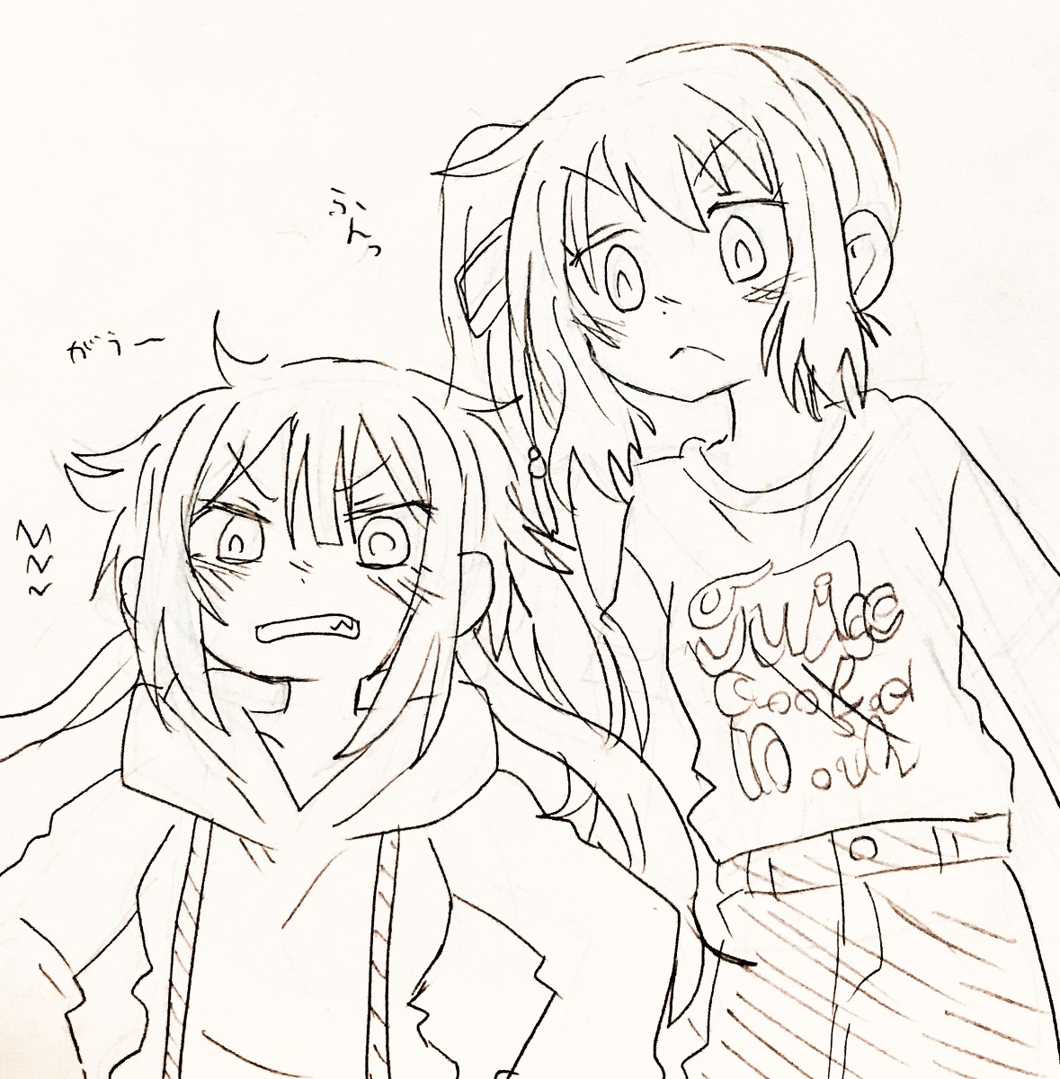 This is a pixiv picture whose title is マギレコラクガキ.