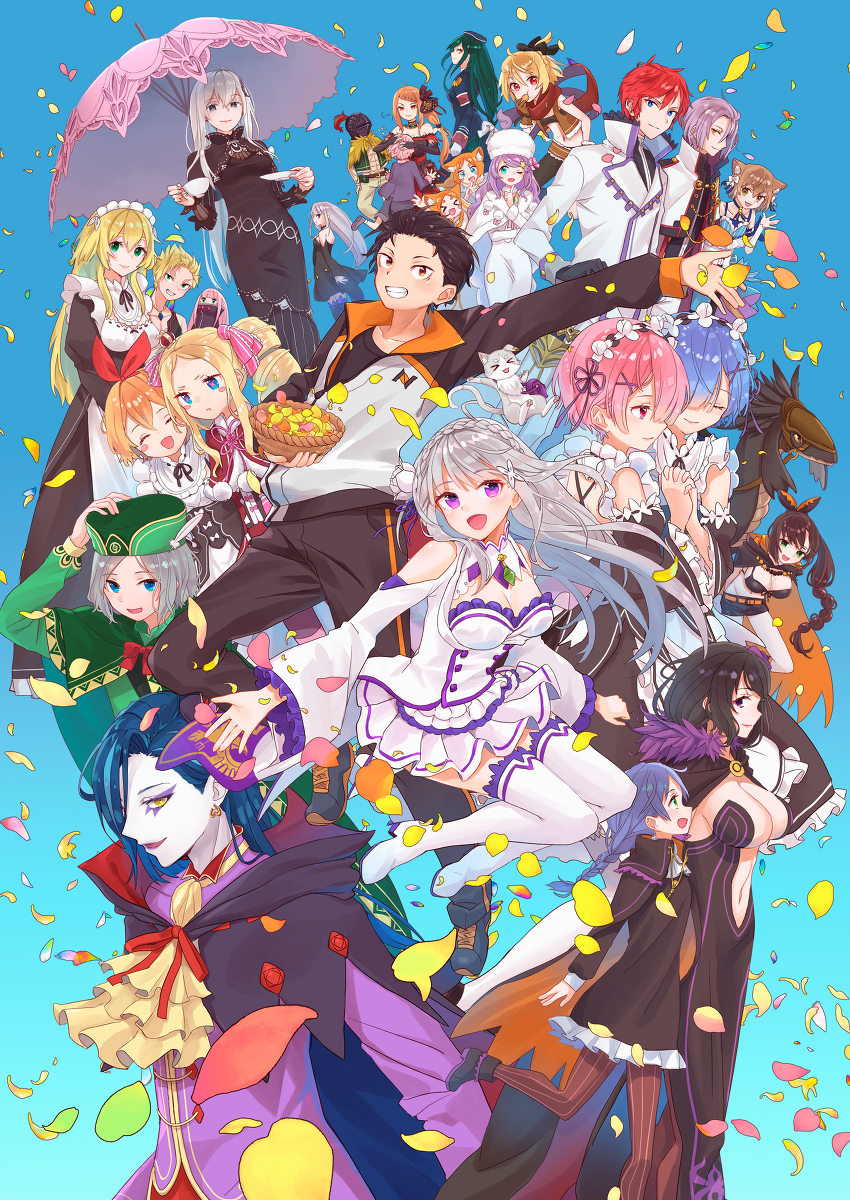 This is a pixiv picture whose title is ルグニカ収穫祭！.