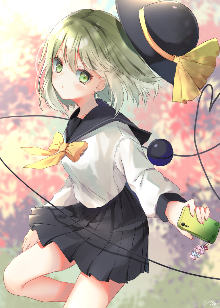 This is a pixiv picture whose title is セーラー服こいし.