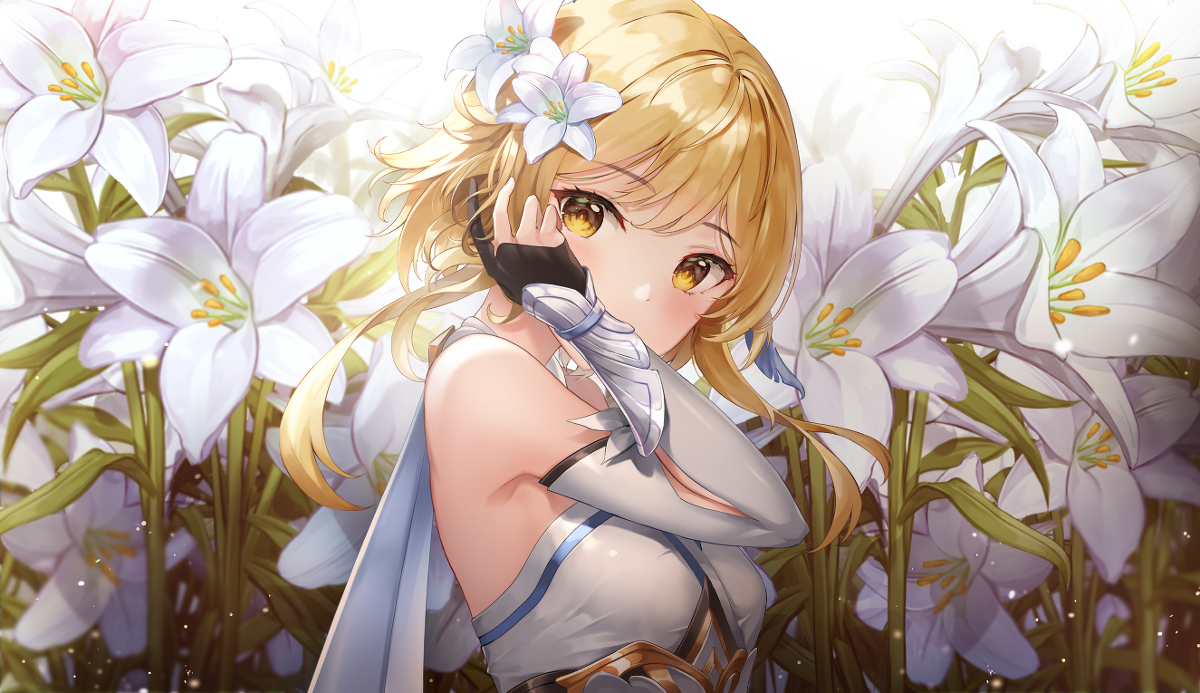 This is a pixiv picture whose title is Lumine.
