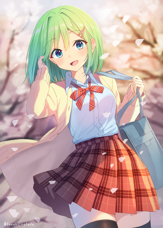 This is a pixiv picture whose title is 桜.