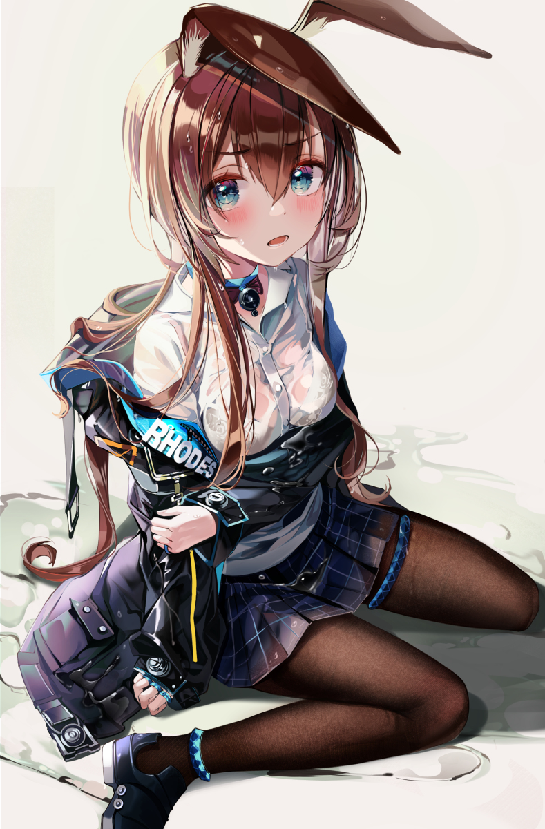 This is a pixiv picture whose title is 阿米娅.