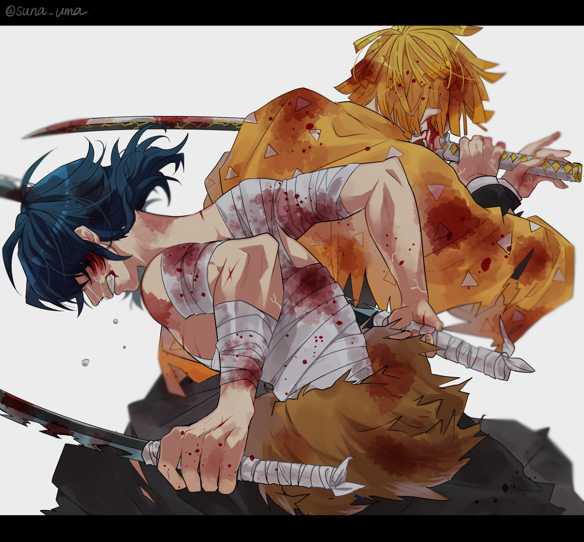 This is a pixiv picture whose title is 本誌しんどい.