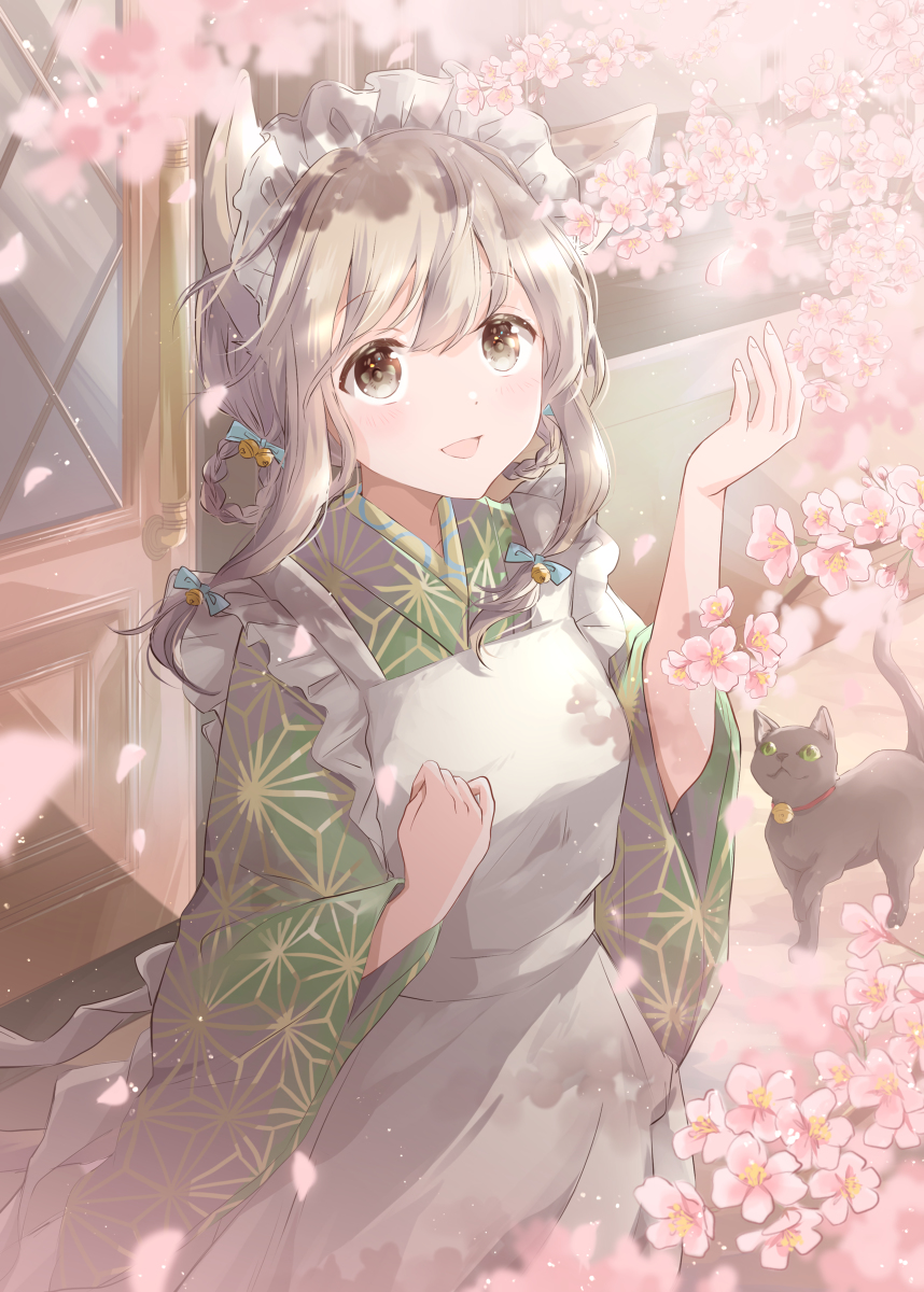 This is a pixiv picture whose title is 今年もきれいに咲きましたね.