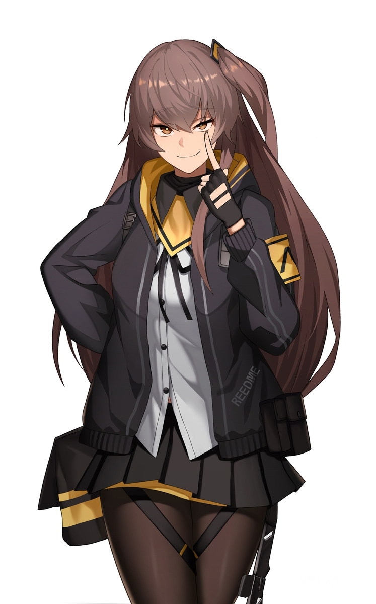 This is a pixiv picture whose title is UMP45.