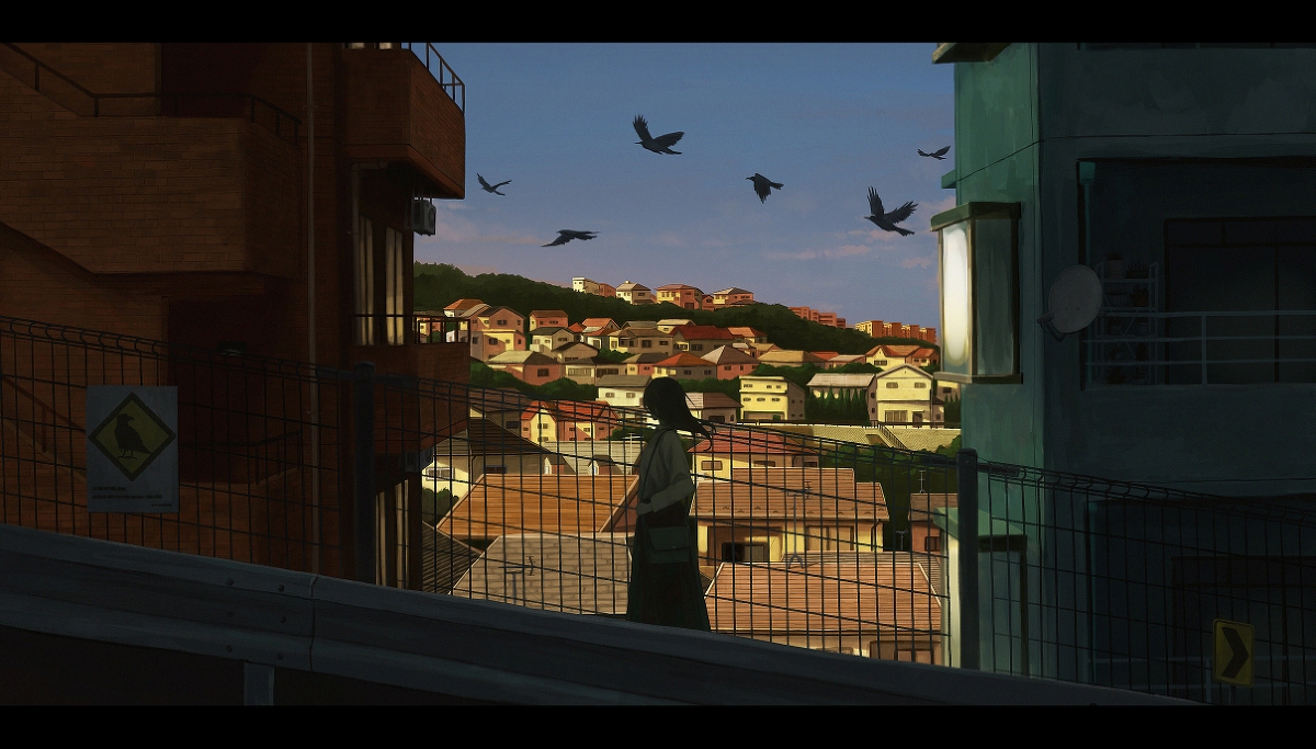 This is a pixiv picture whose title is それぞれの帰路.