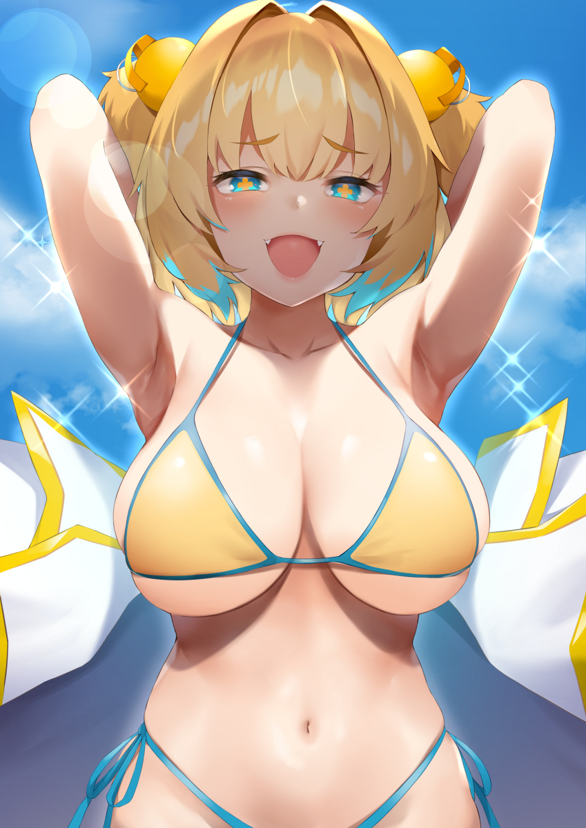This is a pixiv picture whose title is 魅惑のパイにゃん.