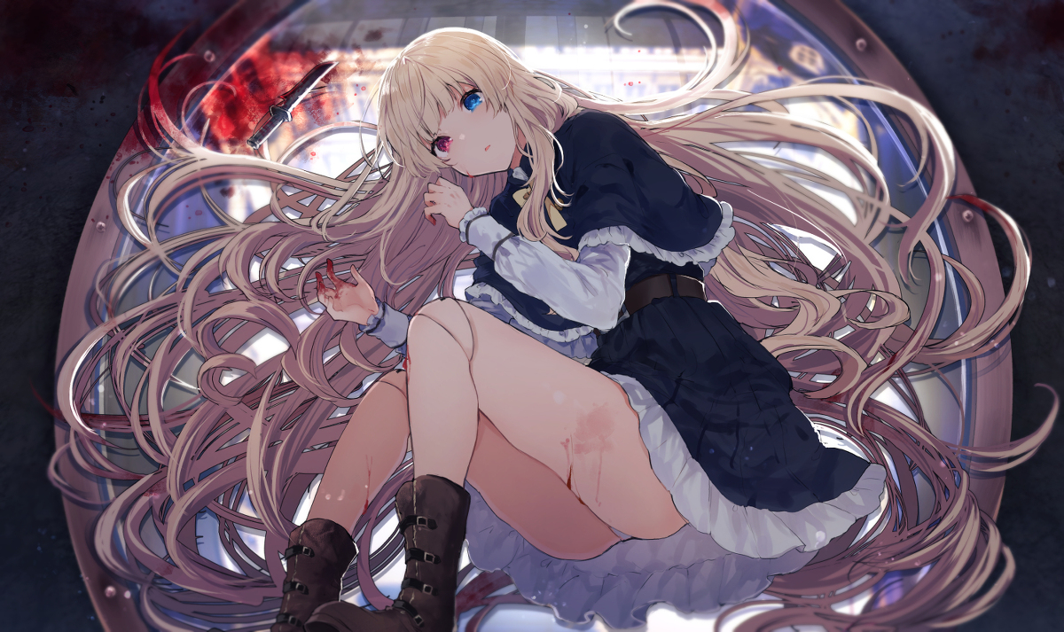 This is a pixiv picture whose title is この世界の外へ.