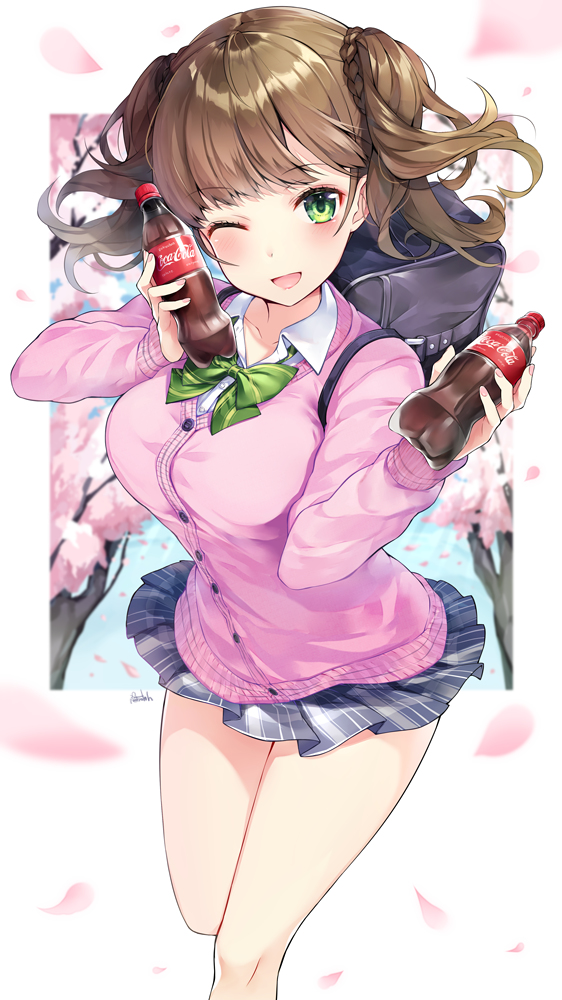 This is a pixiv picture whose title is コーラ.