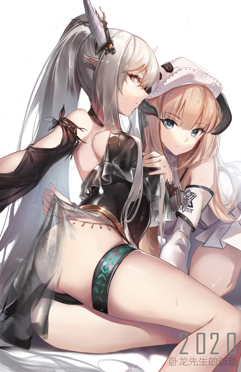This is a pixiv picture whose title is 恶魔.