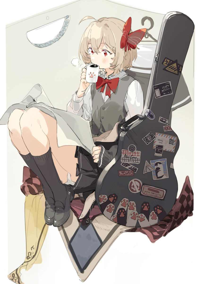 This is a pixiv picture whose title is ルーミア.