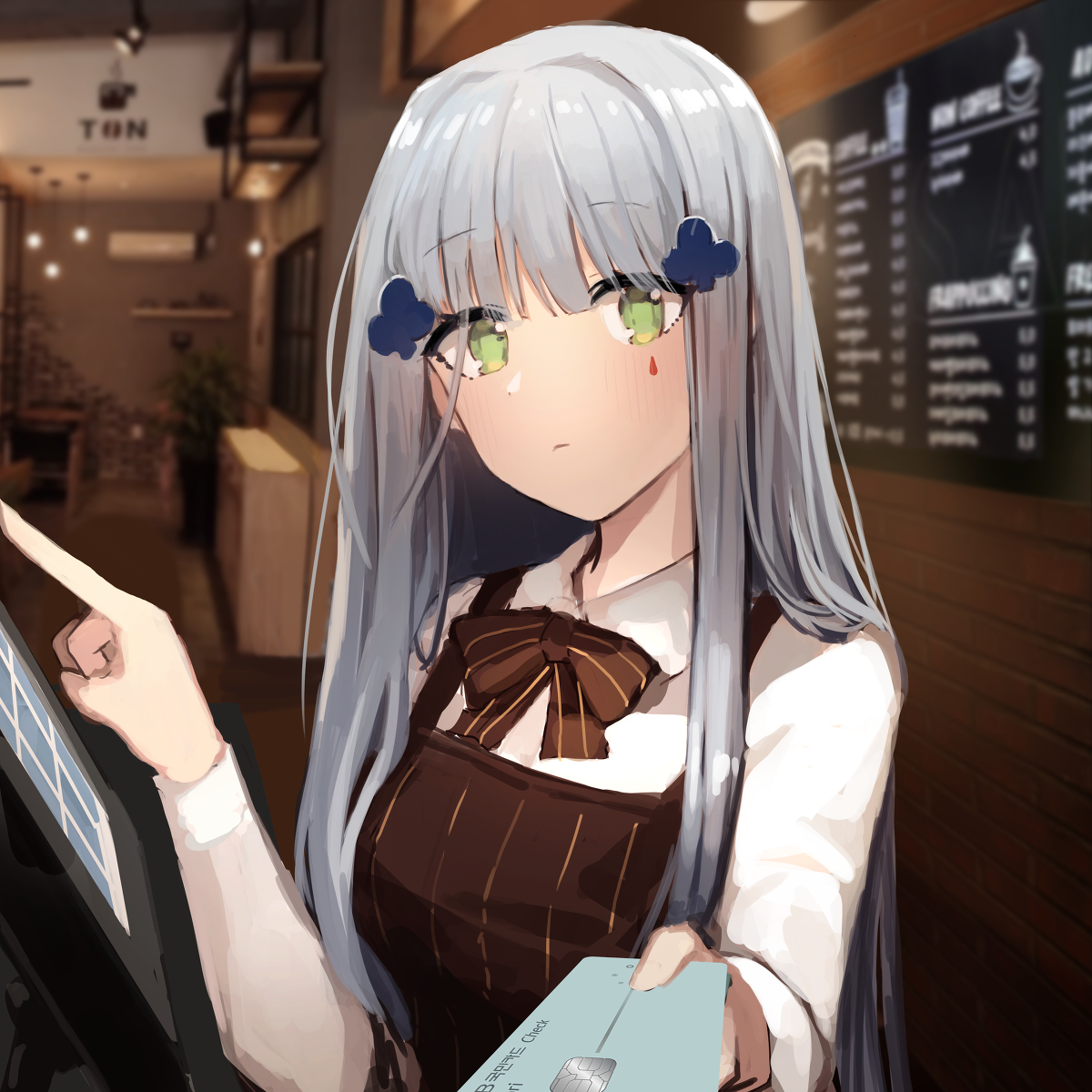 This is a pixiv picture whose title is cafe 416.