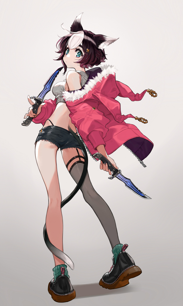 This is a pixiv picture whose title is ピンクパーカーちゃん.