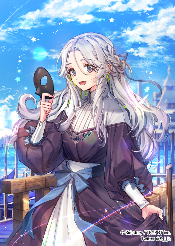 This is a pixiv picture whose title is 🎭.