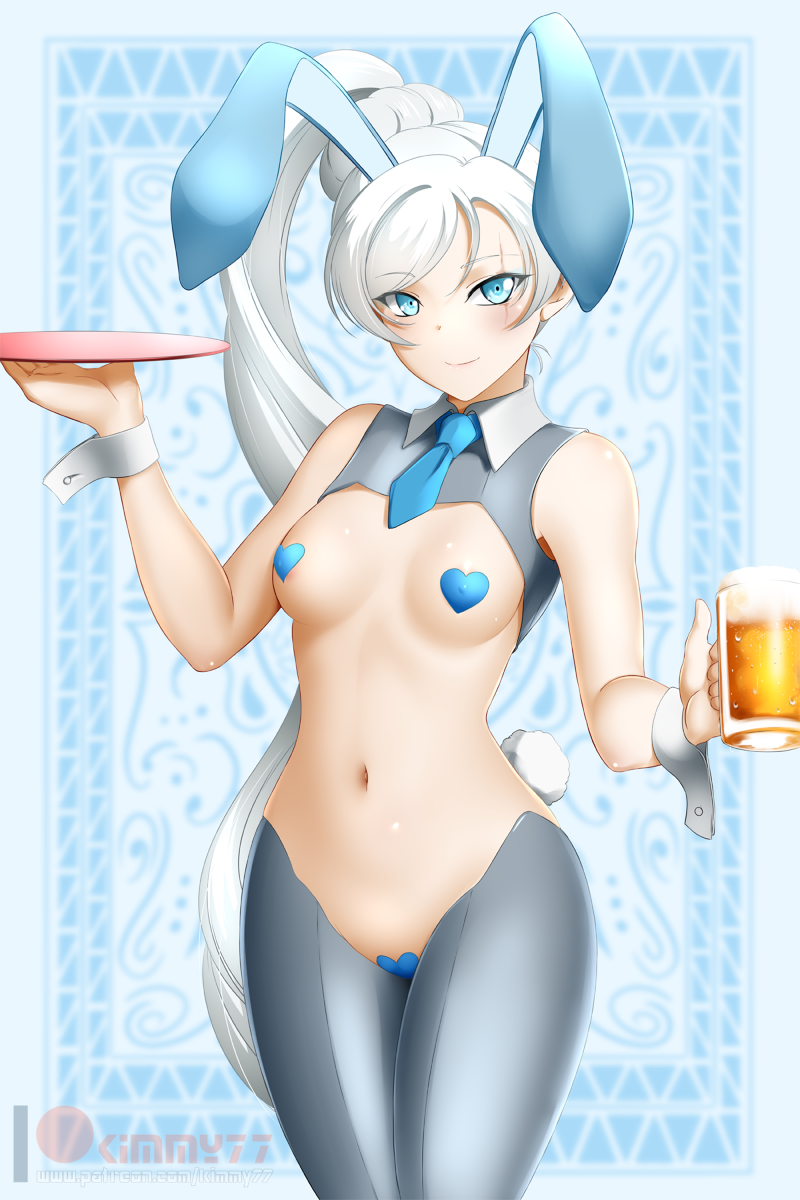 This is a pixiv picture whose title is RWBY Weiss.