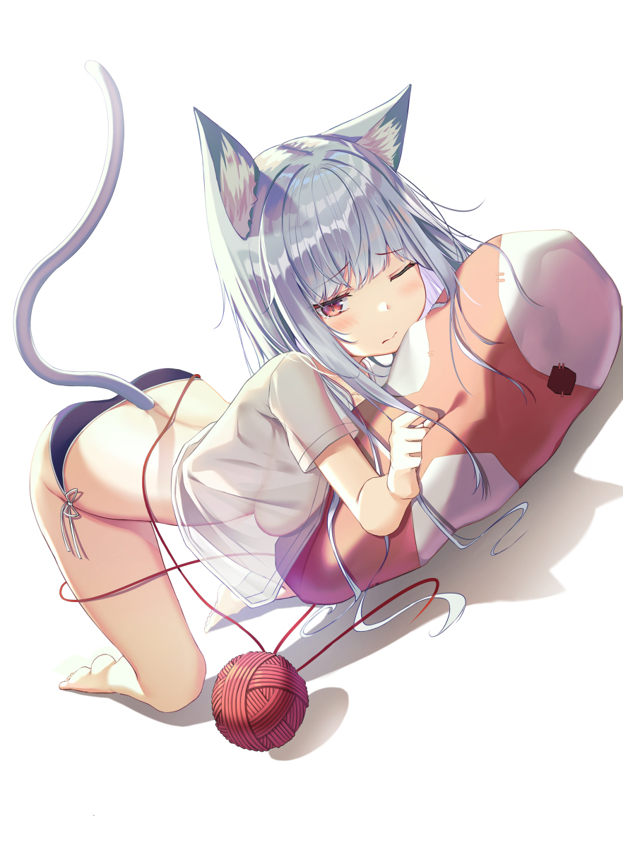 This is a pixiv picture whose title is にゃん....