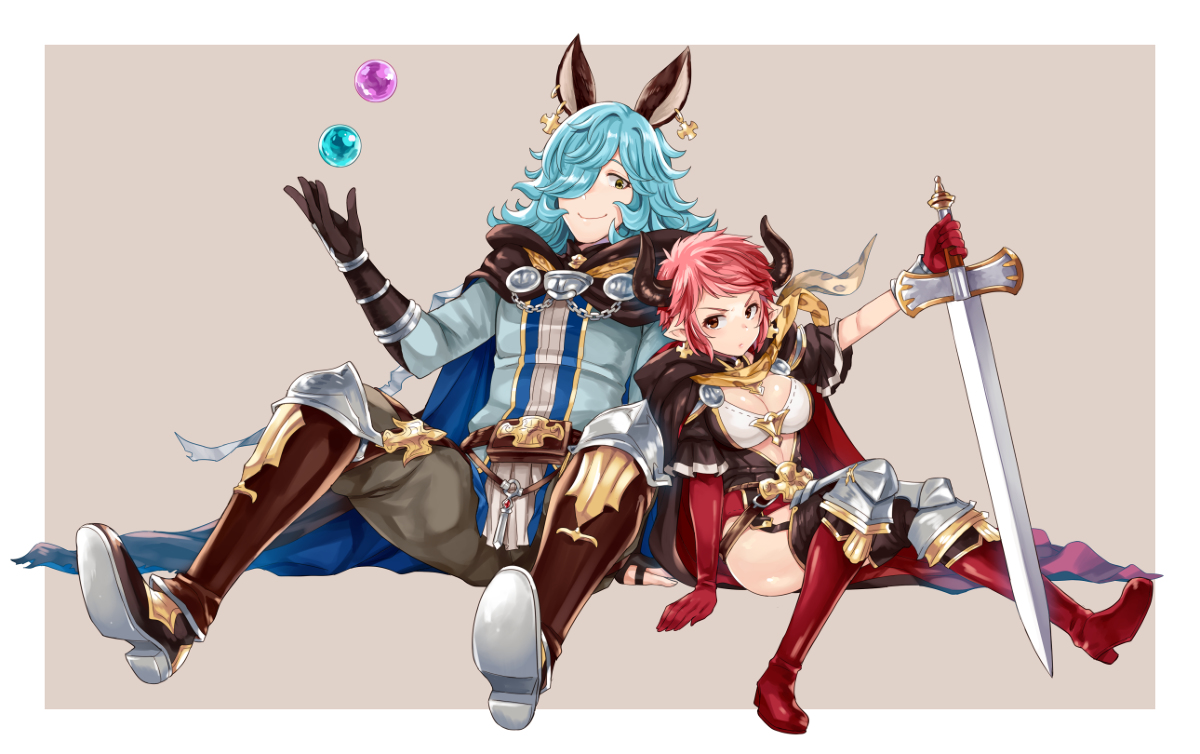 This is a pixiv picture whose title is ドラスツまとめ（グラブル）.
