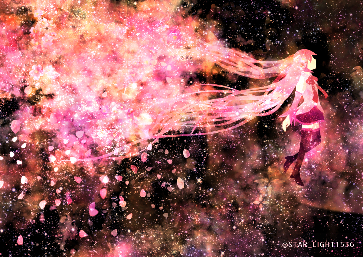 This is a pixiv picture whose title is 春に歌う.
