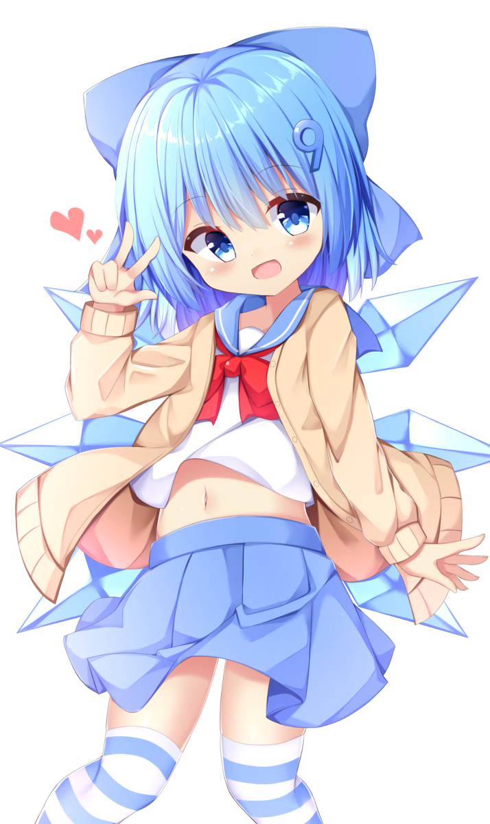 This is a pixiv picture whose title is JCチルノちゃん.