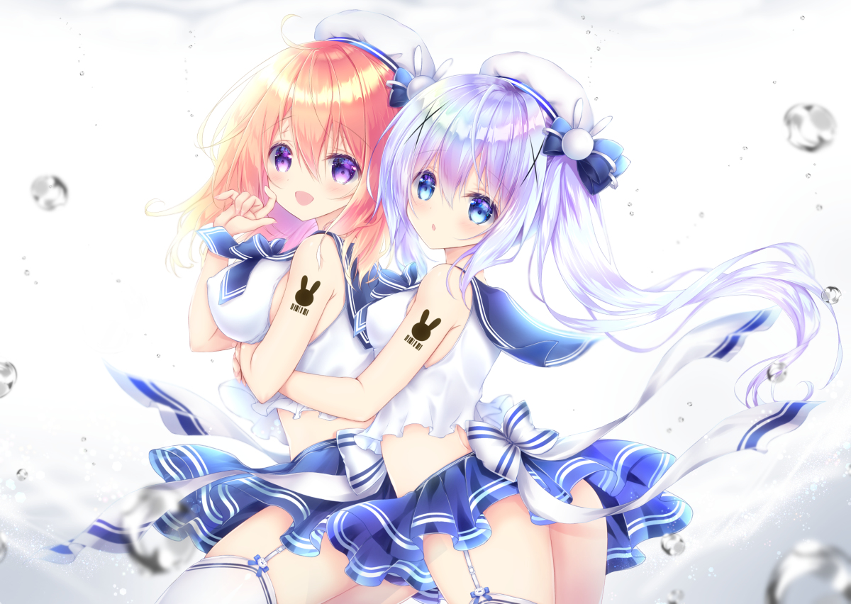 This is a pixiv picture whose title is ココアさんはわたしのです.