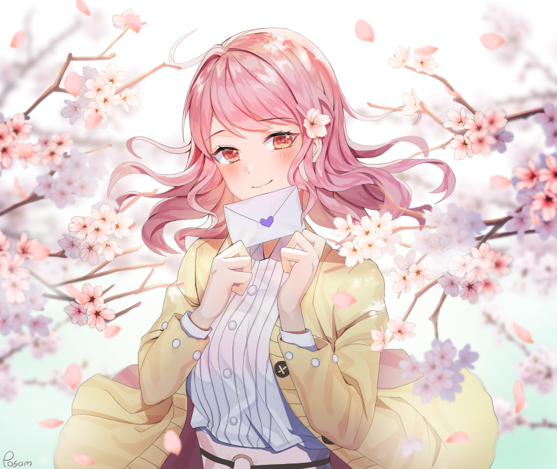 This is a pixiv picture whose title is 🌸.