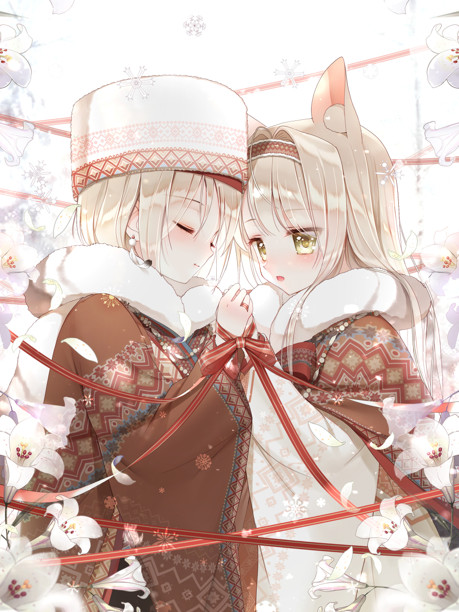 This is a pixiv picture whose title is Homo And Ursus.
