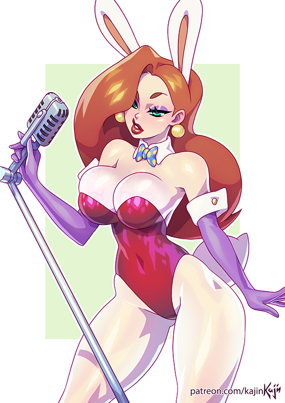 This is a pixiv picture whose title is Jessica Rabbit.