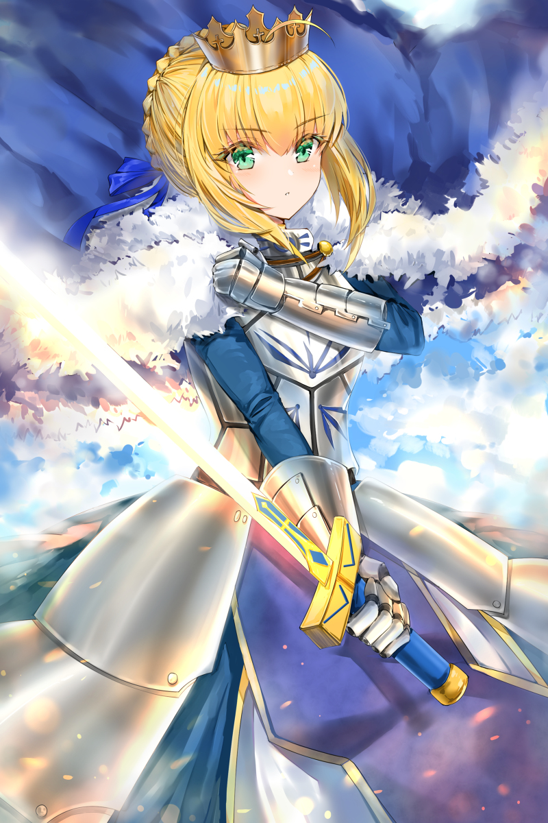 This is a pixiv picture whose title is アルトリア・ペンドラゴン.