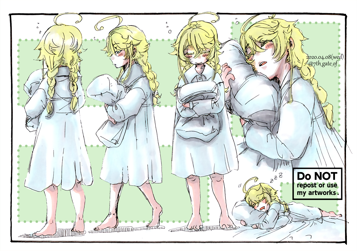 This is a pixiv picture whose title is 【幼女戦記】うとうと.