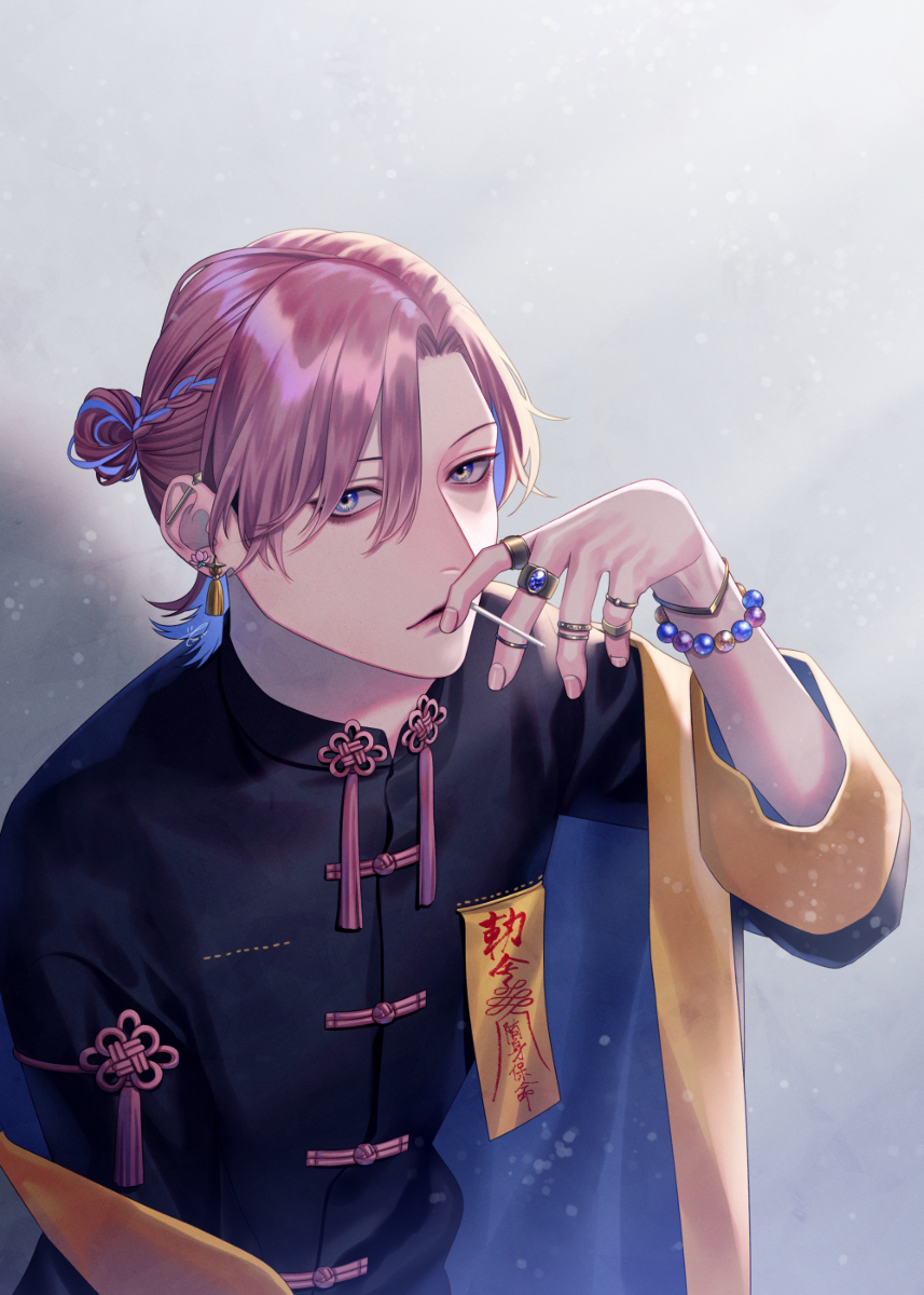 This is a pixiv picture whose title is チャイナ男子.