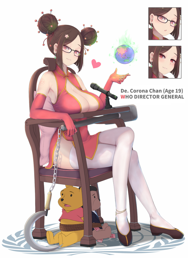This is a pixiv picture whose title is 200405 Covid 19.