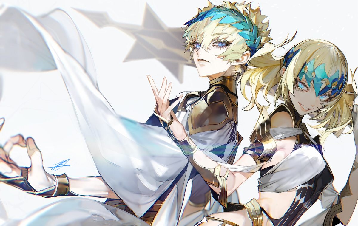 This is a pixiv picture whose title is ディオスクロイ.