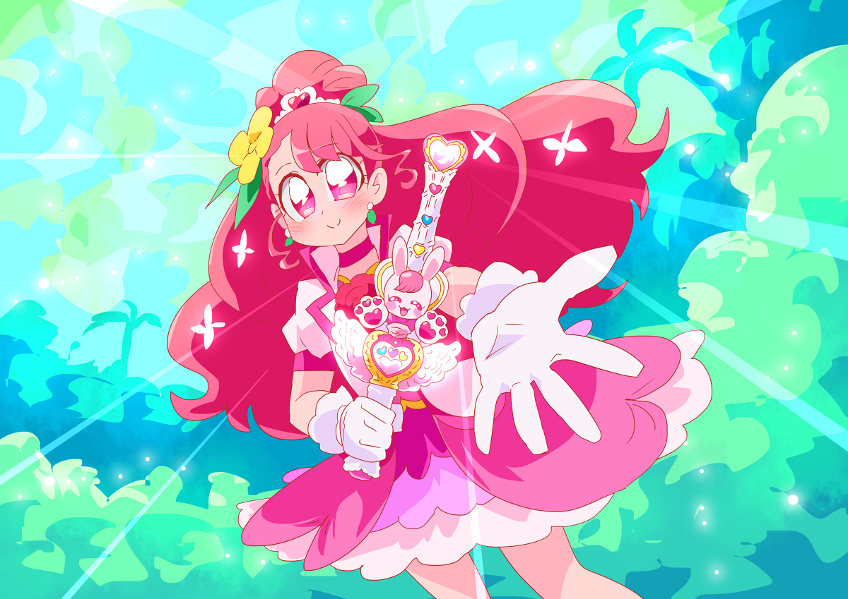 This is a pixiv picture whose title is ミラクルヒーリング！.