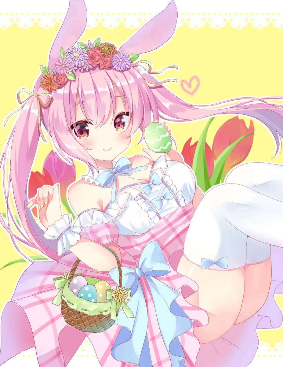 This is a pixiv picture whose title is ハッピーイースター.