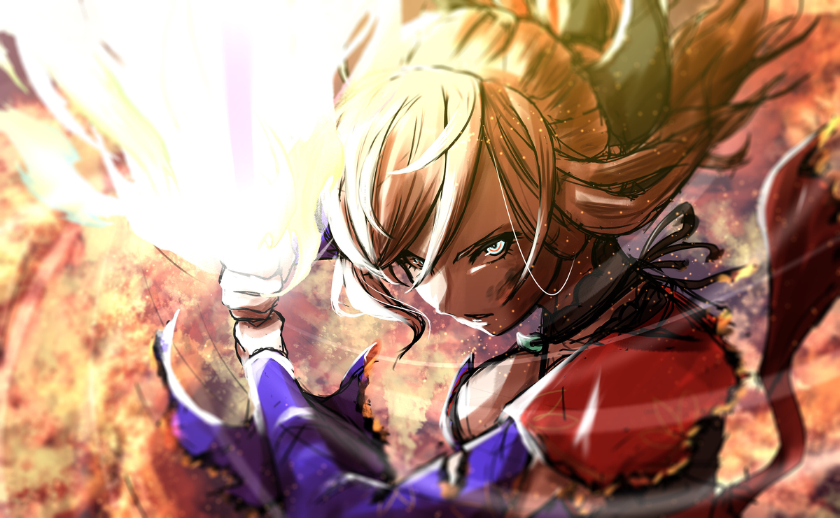 This is a pixiv picture whose title is 「零の先に！私は至る！」.