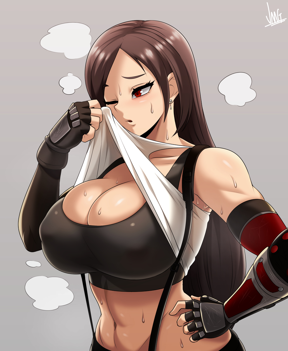 This is a pixiv picture whose title is Tifa Lockhart.