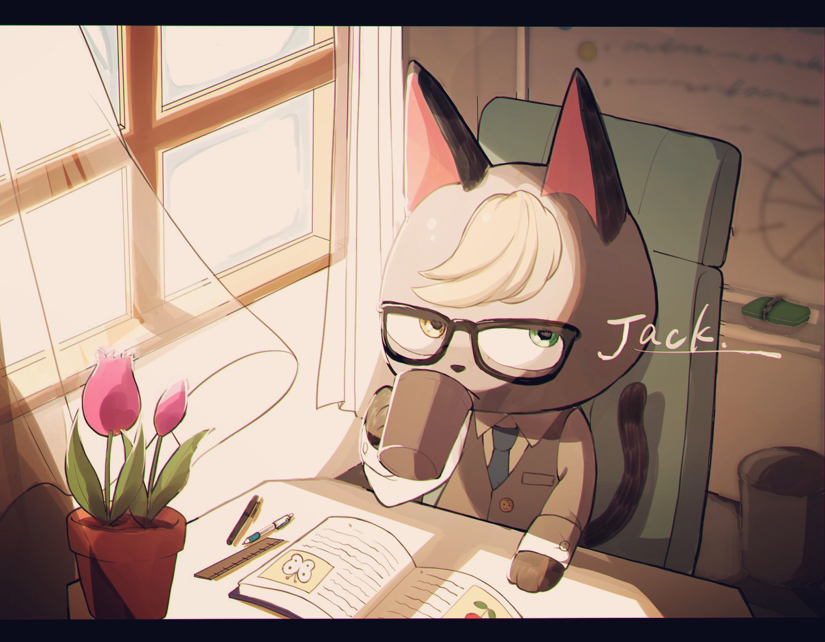 This is a pixiv picture whose title is ジャック「コーヒーブレイクタイムさ」.