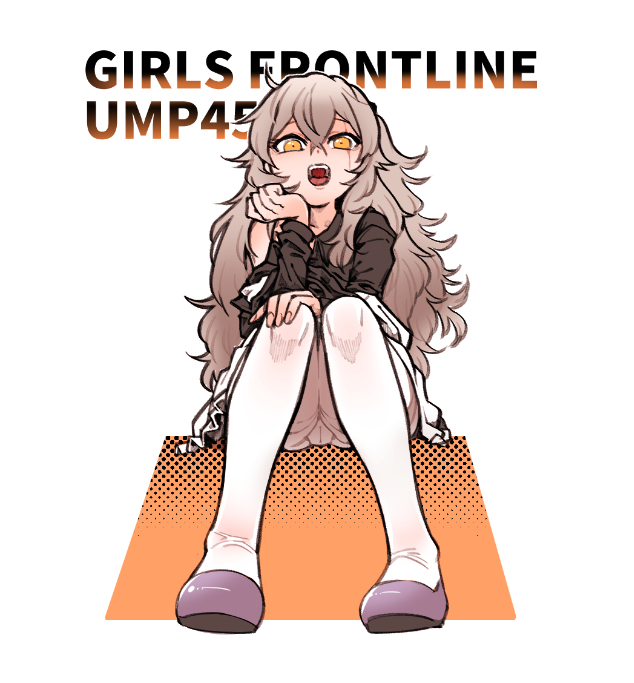 This is a pixiv picture whose title is UMP45.