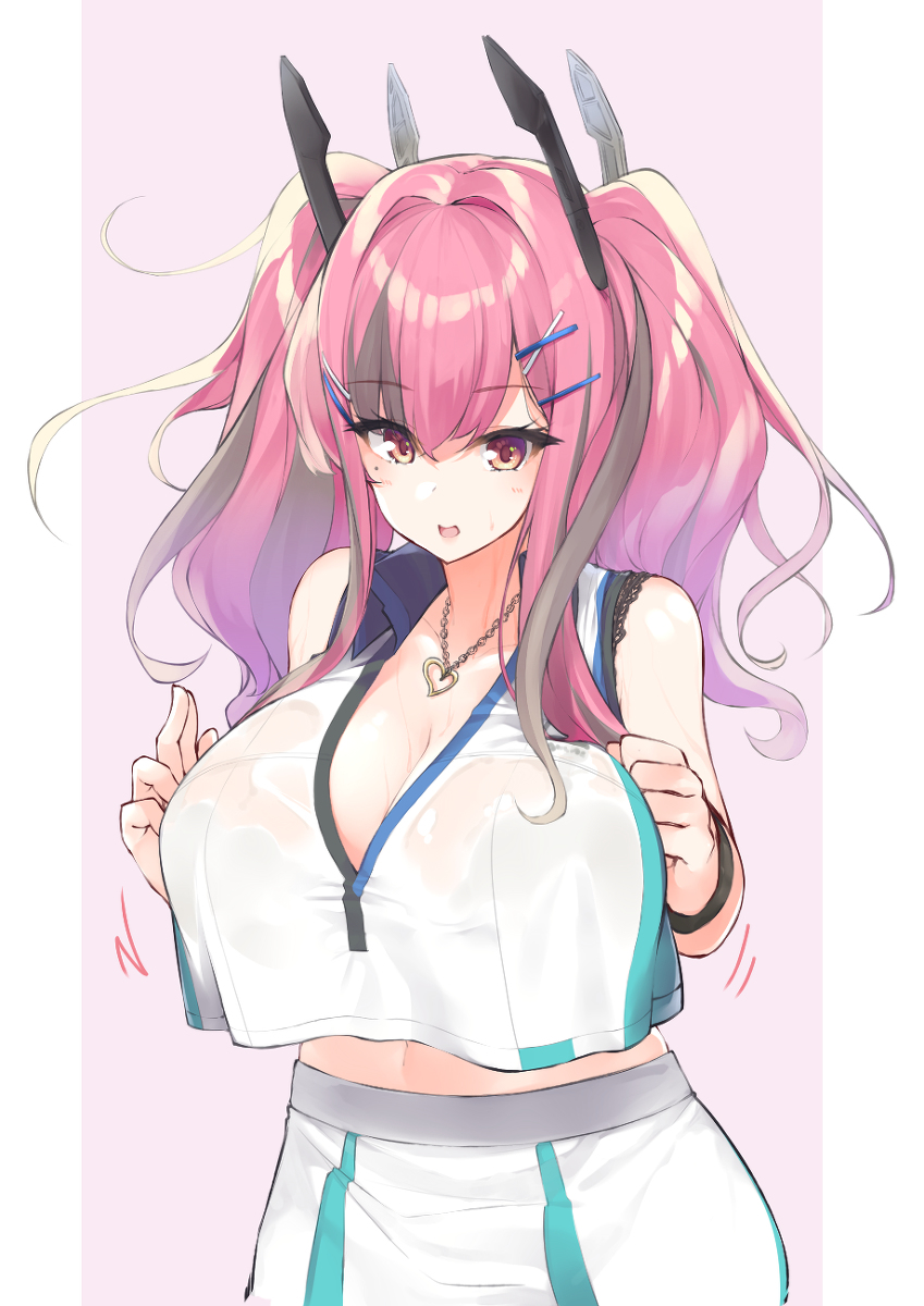 This is a pixiv picture whose title is ブレマートン(アズレン).