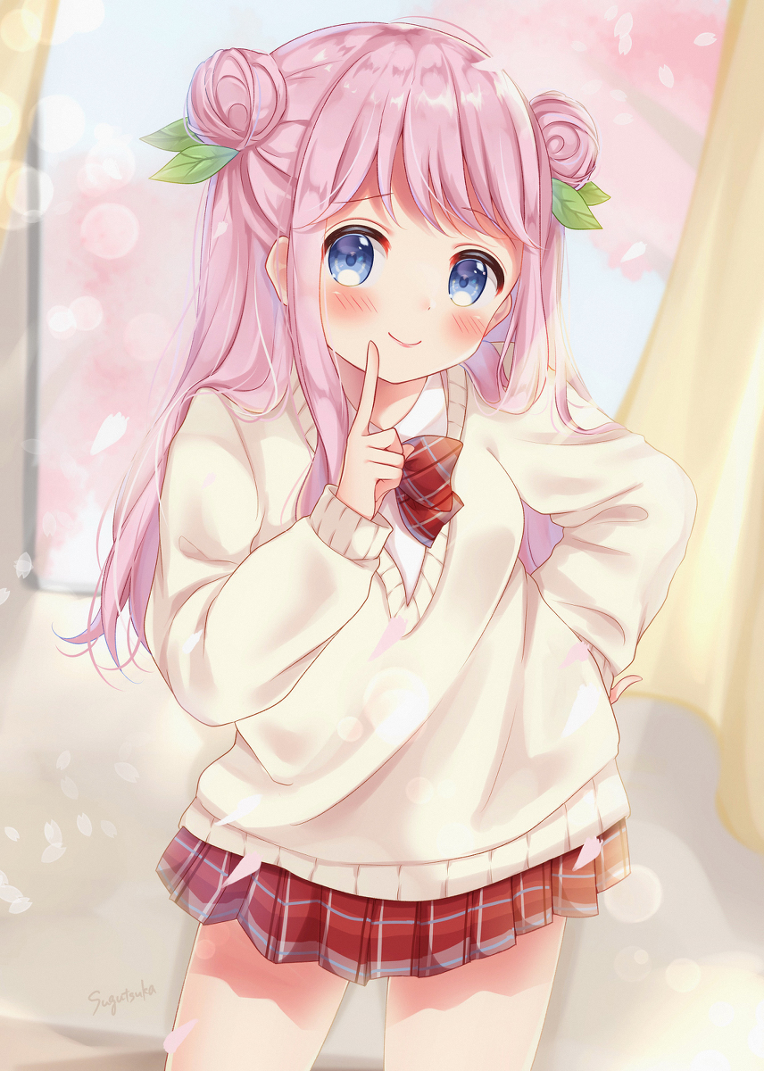 This is a pixiv picture whose title is 春色がーる.